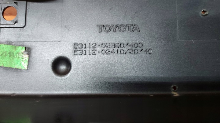 фото №13, Решётка решётка бампера средняя перед передняя toyota auris ii 12-15