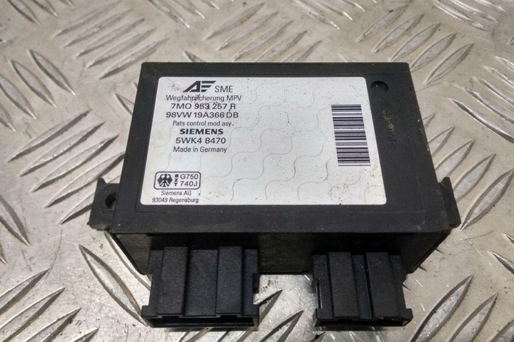 фото №1, Модуль імобілайзера seat alhambra 7v8, 7v9 7m0953257r 1.9l дизель 1999