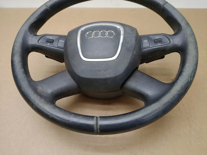 фото №5, Кермо + подушка безпеки мультифункція пелюстки шкіра audi a6 c6 роки 2004-2008