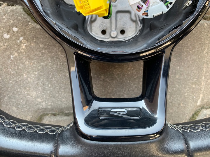 фото №6, Vw golf vii r t-roc r 5g0 руль кожа мульти плоская автомат dsg