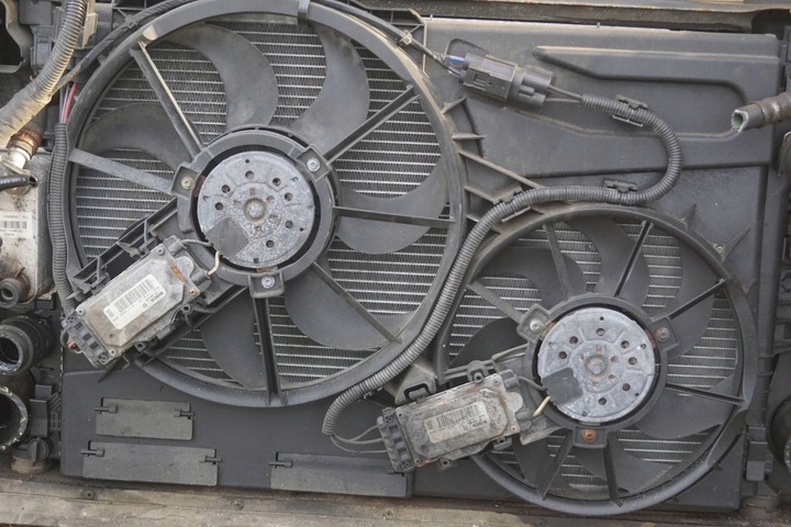 фото №15, Volvo xc70 ii pas переднее радиатор вентилятор 2.4d d809