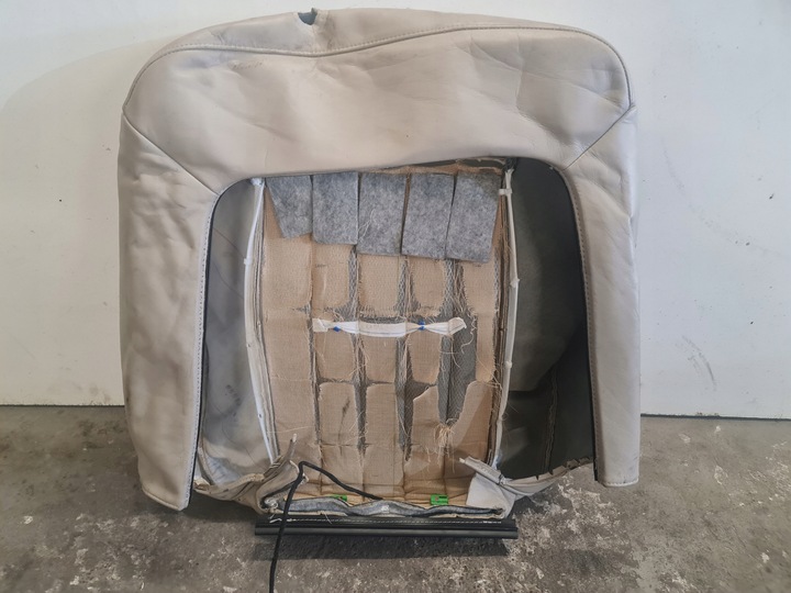 фото №8, Шкіра спинка сидіння audi a8 d2 передній fl krem