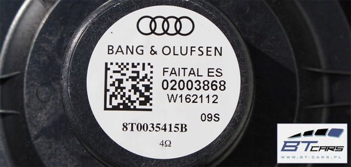 фото №8, Audi a5 динамики + усилитель 8t1035223a bangolufsen 8k озвучивание 8t003