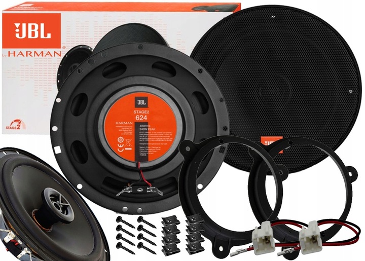 фото №1, Jbl 624 міцний динаміки renault captur kadjar clio megane koleos smart