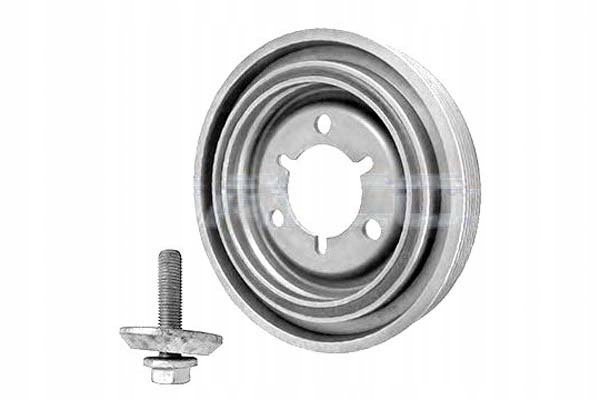 фото №2, Колесо пасове вала колінчастого citroen c2 c3 c4 1,4 1,