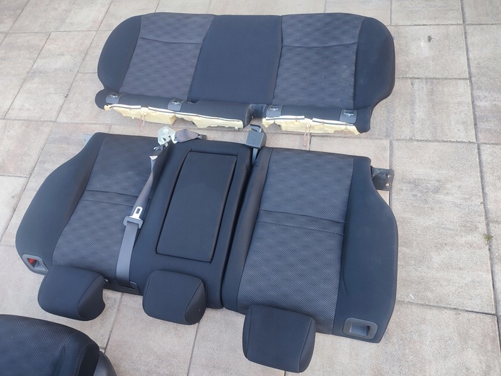 фото №6, Сидіння диван перед зад комплект з подушками подушка безпеки nissan qashqai ii j11