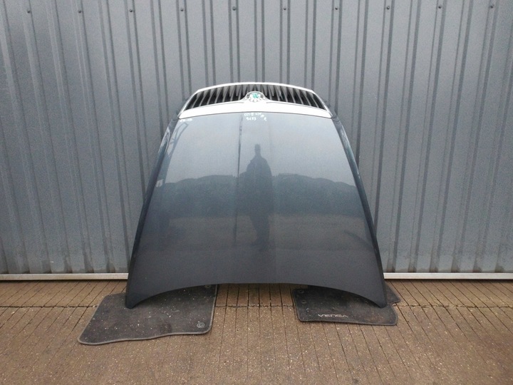 фото №1, Капот засув решітка радіатора skoda octavia ii 1z рестайлінг 2009-2013r. сірий 9153 оригінал