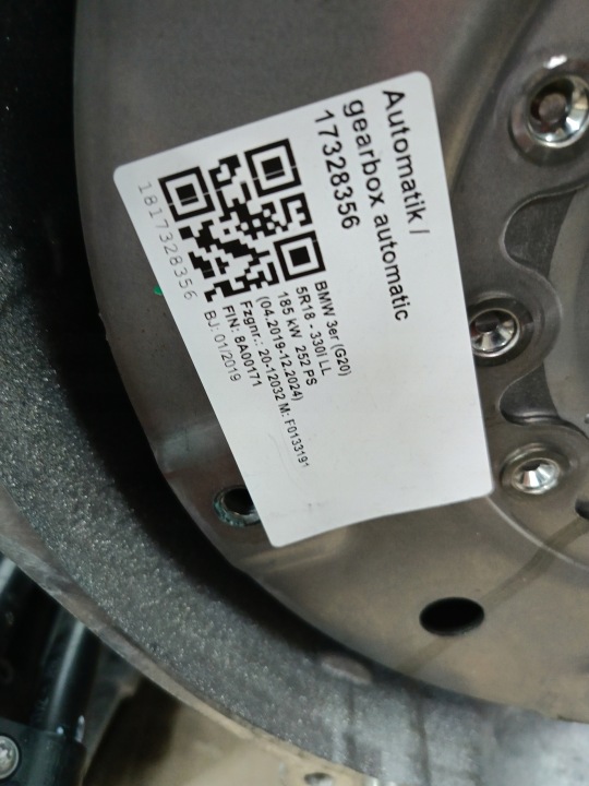 фото №9, Кпп кпп / коробка передач bmw ga8l5lcz ga8hp51z конвертер g20 g22 g26 b48 6km