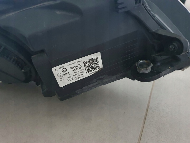 фото №7, Лампы передние vw golf vii