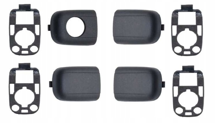 фото №1, Заглушка ручка замок двері 4 szt do citroen c2 c3 02-09 c3 pluriel 03-10
