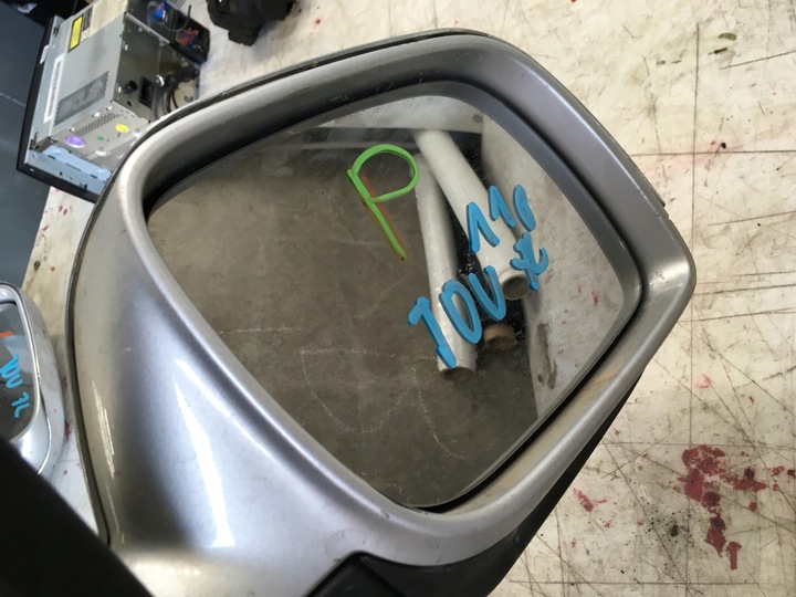 фото №7, Зеркало правые touareg 7l 11 pin хром