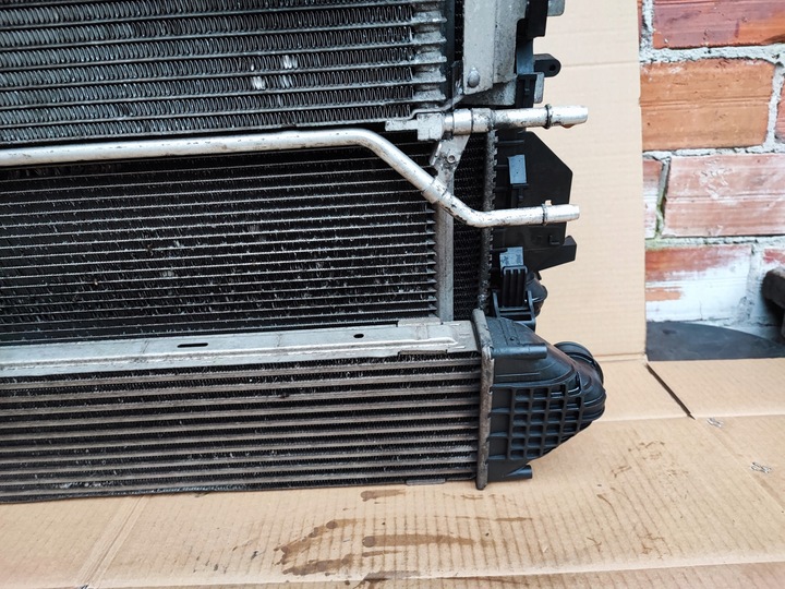 фото №13, Ford kuga mk1 2.0 tdci рестайлінг радіатор автомат води кондиціонера вентилятор