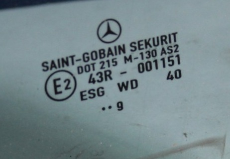 фото №4, Скло перед лівий ліва mercedes clc cl203 09r