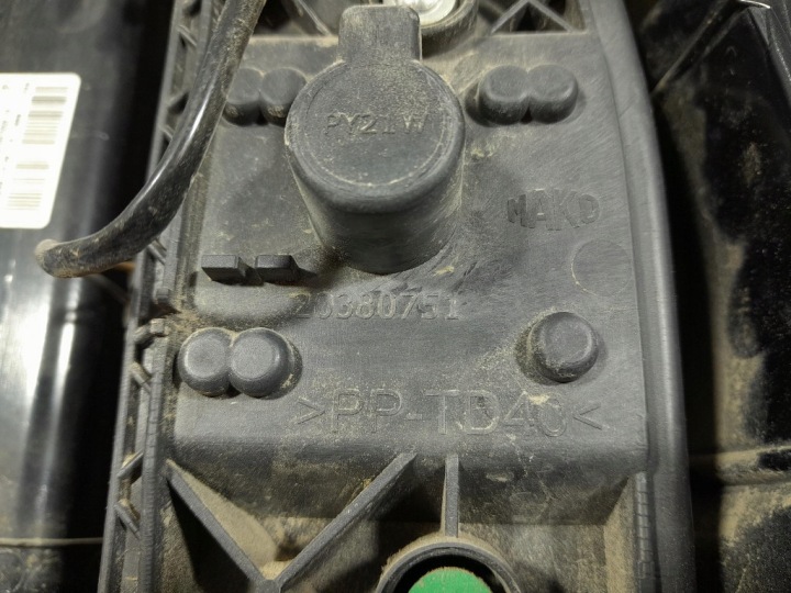 фото №11, Fiat doblo ii рестайлінг 14-22 фургон фара зад ліва зовнішня 00518108740