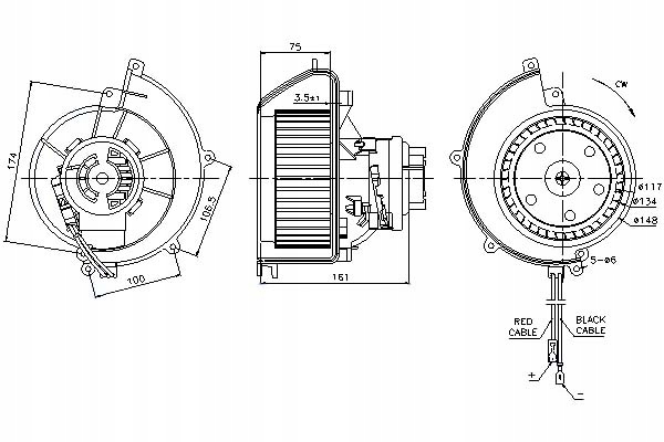фото №2, Nissens вентилятор воздуходувка vauxhall astra mk iv 1