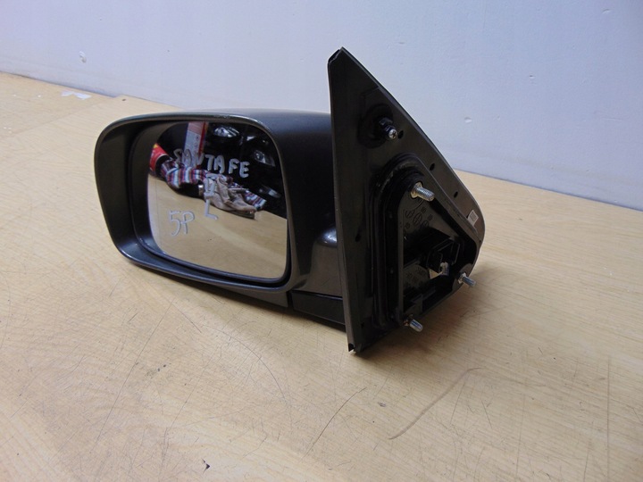фото №14, Зеркало левая hyundai santa fe ii 5 pin европа
