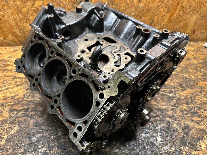 фото №10, Блок двигателя низ вал поршни vw audi 3.0 tdi asb