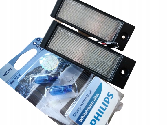 фото №1, Лампочки номерного знака led philips hyundai i40 vf sedan