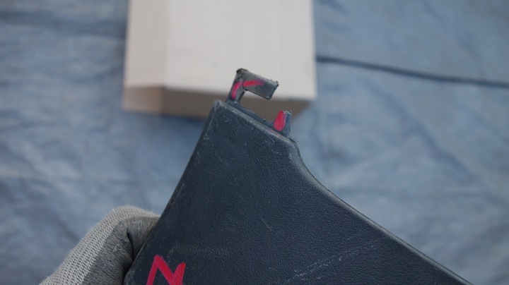 фото №11, Toyota rav4 iv спойлер накладка бампера перед 52411-42030 1237