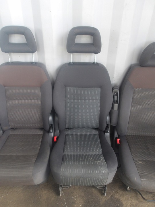 фото №6, Seat alhambra vw sharan рестайлінг 00-10 сидіння перед зад kpl 7-osób європа оригінальний номер