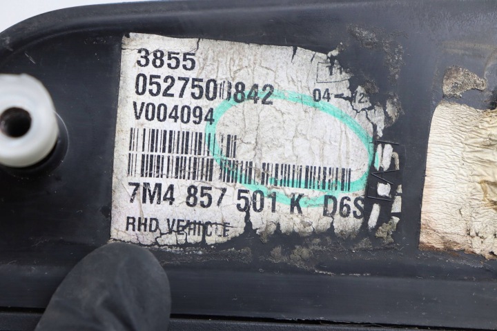 фото №11, Vw sharan i fl зеркало левое 6 pin 7 кабели цвет ld6s 7m4857501k европа