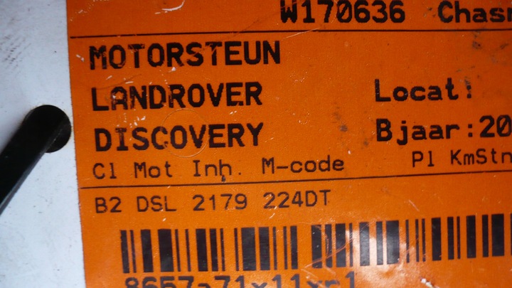 фото №5, Лапи кронштейн підтримка range rover evoque l538 15r