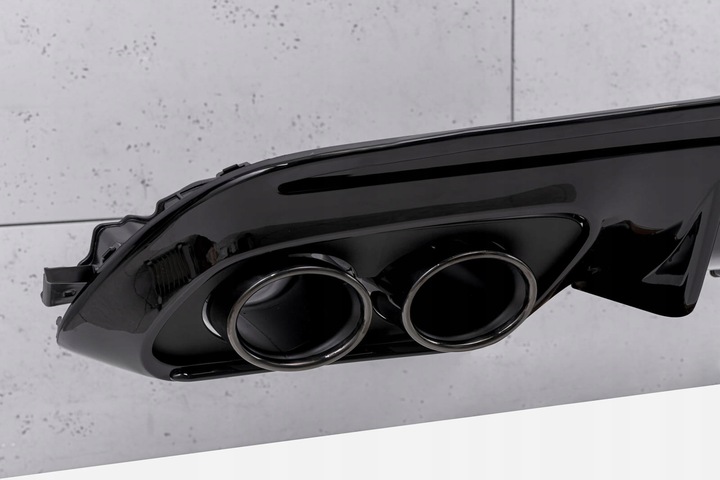 фото №12, Mercedes c-class w205 2014-2021 диффузор задний з pdc набор stylizujący na