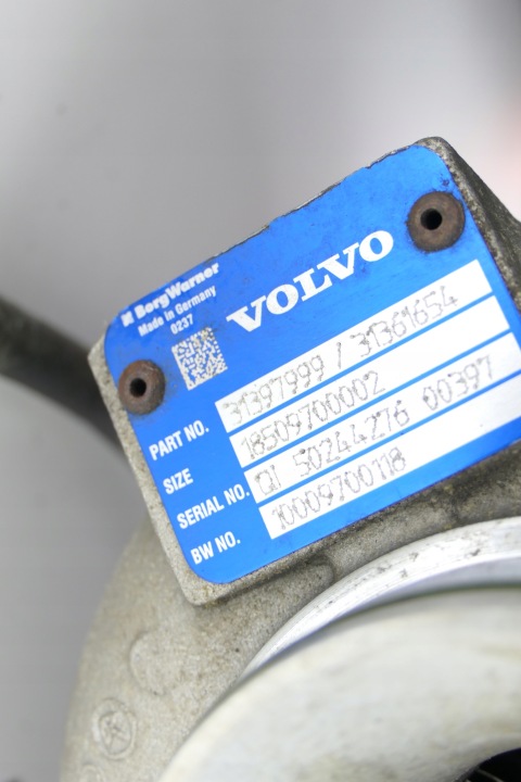 фото №12, Турбонагнетатель volvo s60 ii v60 i 2.0 d3 d4 biturbo 31397999 31361654