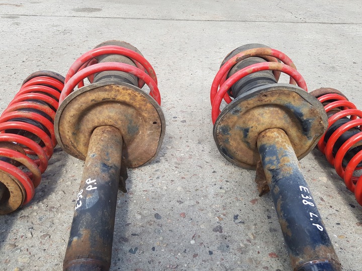 фото №9, Амортизатори перед зад пружини спортивні niższe bmw e38 740i m62 m60 v8