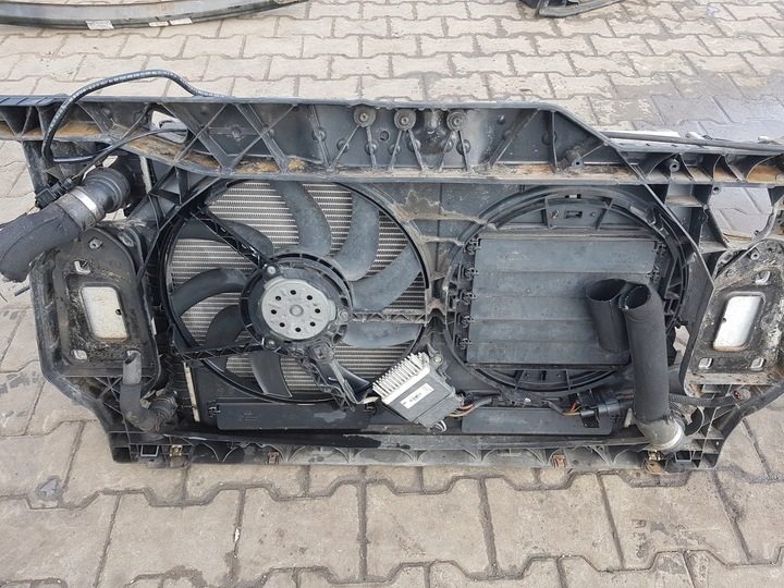 фото №4, Audi a4 b8 08r- 3.0 tdi pas переднє радіатор