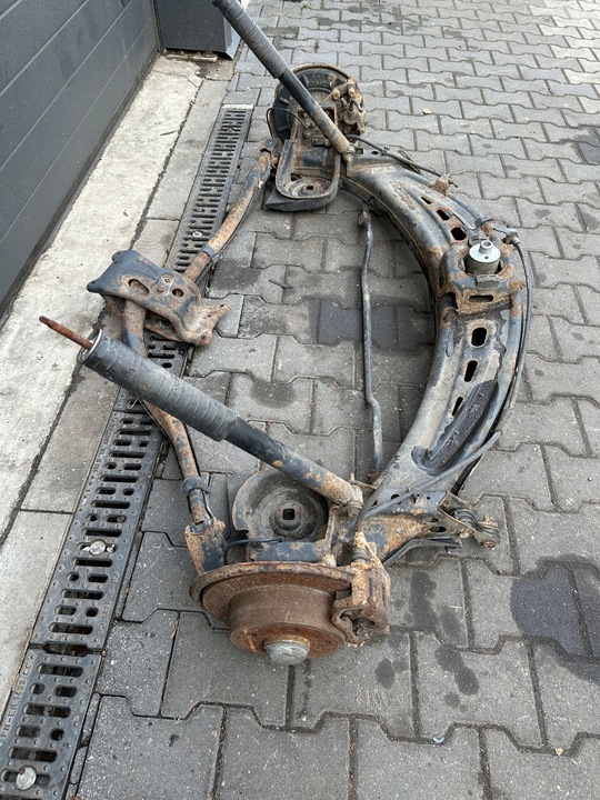 фото №5, Балка підвішування заднього, зад mercedes a w169,