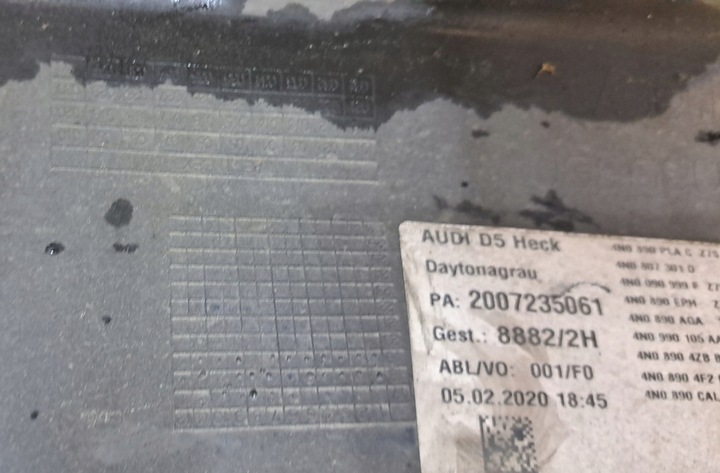 фото №15, Audi a8 d5 4n0 s8 s-line бампер зад задний оригинальный