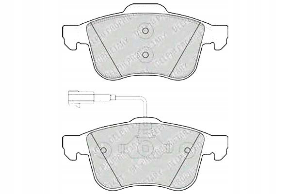 фото №1, Delphi тормозные колодки тормозные alfa romeo 159 brera spide