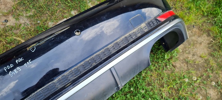 фото №8, S4 b9 8w бампер зад задний накладка sline sedan ly9t 8w5807067d