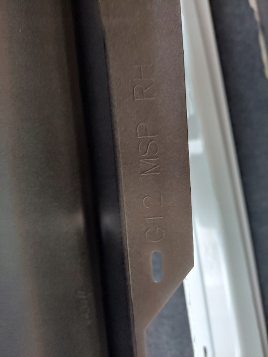 фото №6, Планка пороговая правая левая m набор bmw 7 g12 длинный цвет a96