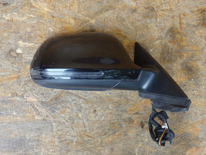 фото №11, Audi a3 8p 5d sportback рестайлинг 08-10 зеркало правое 6 pin 6pin ly9b ly7e