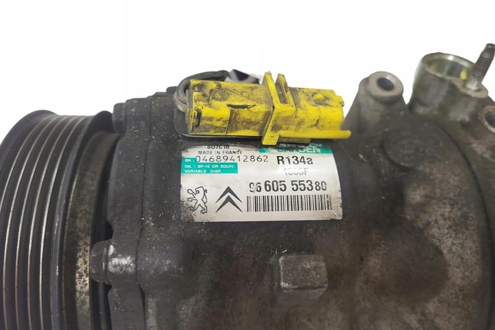 фото №8, Компрессор кондиционера citroën c5 ii break re_ 9660555380 2.0l бензин