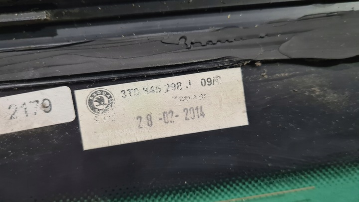 фото №7, Skoda superb ii рестайлінг 12-15r універсал скло кузовна правий зад 3t9845298j