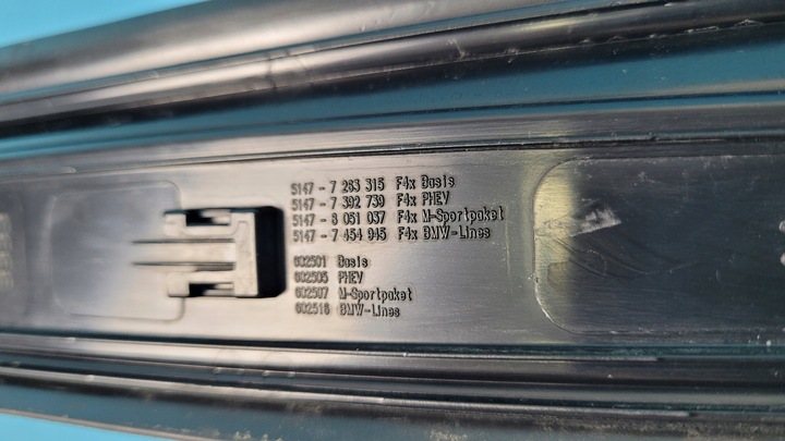 фото №7, Bmw f45 гібрид edrive планки накладки порогові 7263315 7298910