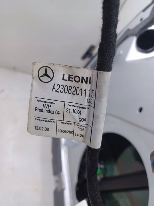 фото №9, Mercedes sl r230 w230 230 рестайлінг двері праві перед передні 775 a2308201115