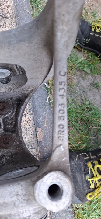 фото №12, Audi q5 8r 2008- porsche macan поворотный кулак ступица правый зад 8r0505436c