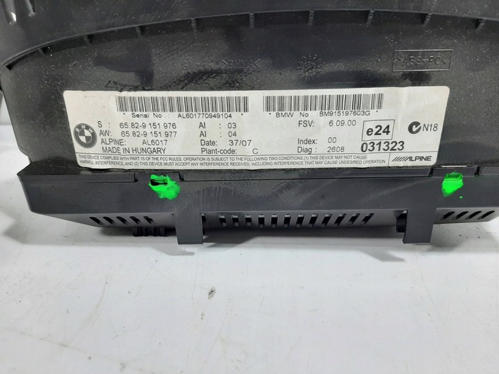 фото №9, Bmw e91 320i 07r набор контроллер навигация дисплей cd чейнджер