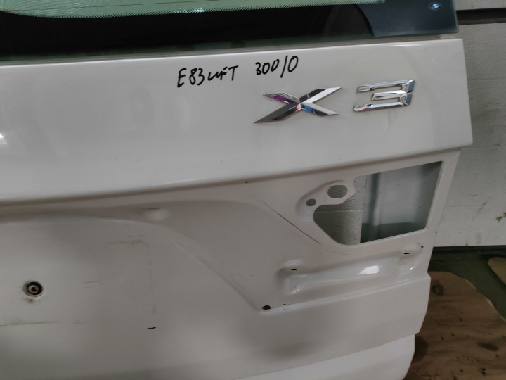 фото №8, Bmw x3 e83 рестайлинг крышка альпийский белый