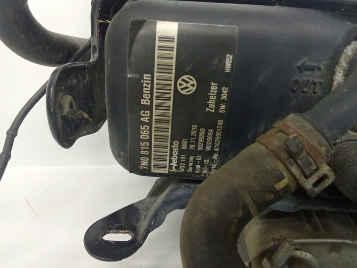 фото №3, Seat alhambra ii рестайлинг 7n0 вебасто thero top vevo 9032069a 7n0815065ag