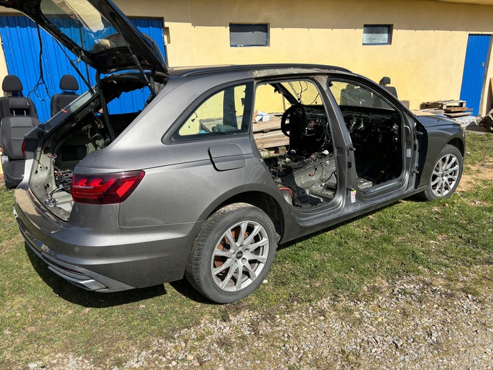 фото №9, Audi a4 b9 рестайлінг 8w капот бампер крило перед lx7h