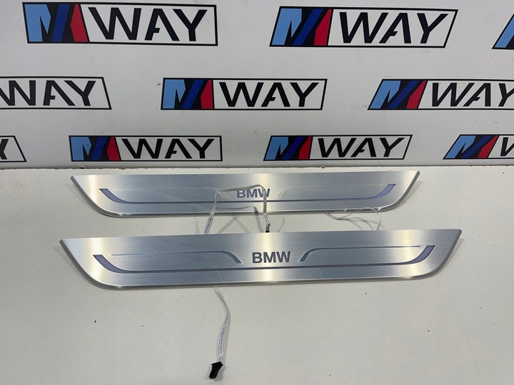 фото №5, Bmw g11 планки накладки пороговые подсвечиваемый комплект европа