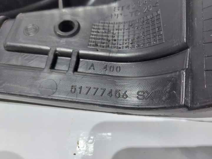 фото №9, Fiat grande punto 05-12 кронштейн  бампера левое зад