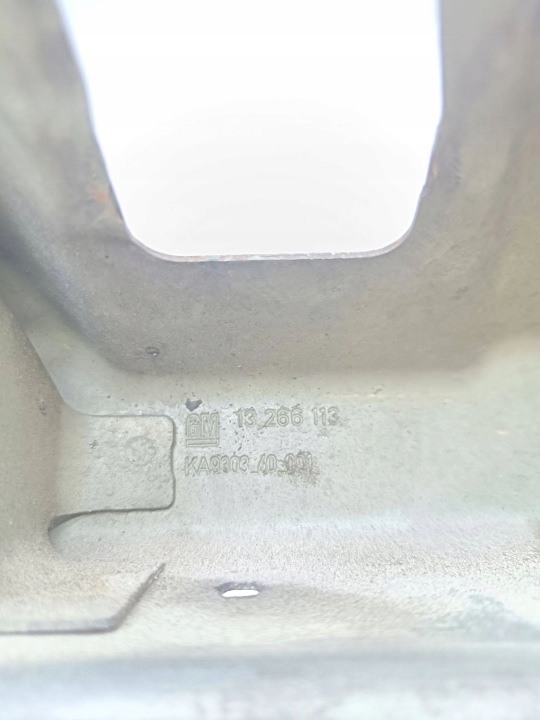 фото №9, Opel meriva b 2010 панель кронштейны радиатор / верх