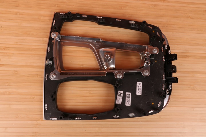 фото №9, Bmw g11 g12 планки dekor туннеля среднего консоли topola серый 9330615