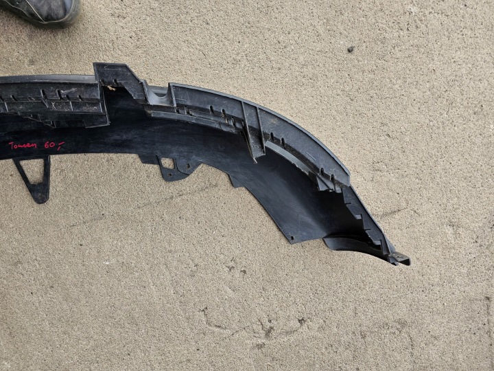 фото №10, Volkswagen touran i спойлер накладка бампера перед 1t0805903a